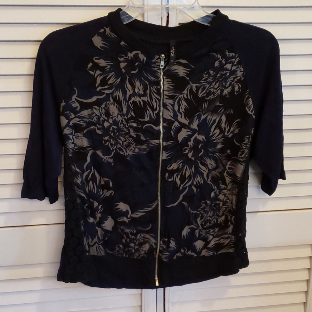 Elbow sleeve shirt jacket